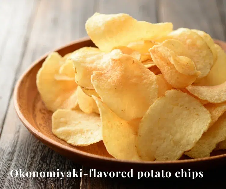 Okonomiyaki-flavored potato chips