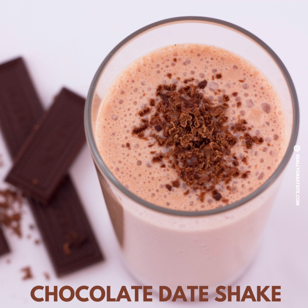 chocolate date shake