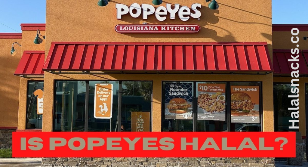 is popeyes halal