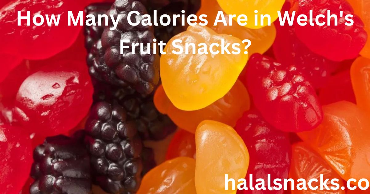 How Many Calories Are in Welch's Fruit Snacks?