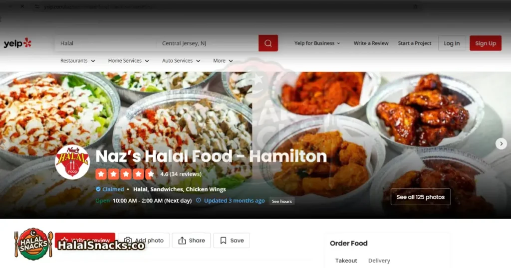 Naz’s Halal Food - Hamilton