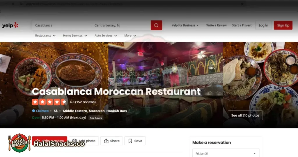 6 Casablanca Moroccan Restaurant Halal Food